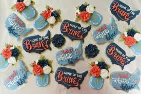 Memorial Day Themed Cookies For A Bake Sale Tomorrow Icingcookies Decoratedcookies Cookiesofinstagram Memorialdayc Cookies Theme Cookie Decorating Cookies