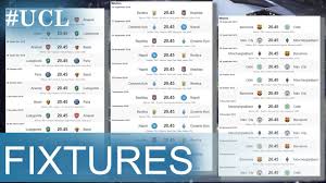 Find champions league 2020/2021 fixtures, tomorrow's matches and all of the current season's fixtures. Uefa Champions League Fixtures 2016 17 Soccer Scores Football Results Champions League Fixtures