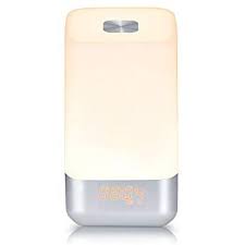 光 音 目覚まし時計 yabae wake up light 自然音 アラーム ベッドサイドランプ 3段階調光 おしゃれ led 時計 テーブルライト ランプシェード 北欧 usb充電 寝室 室内用 電源アダプター付き my 3 ベッドサイドランプ 壁掛け 照明 ナイトライト