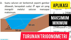 We did not find results for: Aplikasi Soal Cerita Turunan Trigonometri Besar Sudut Talang Air Contoh 1 No 2 Youtube