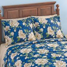Shop arhaus for pillow shams that are perfect for any bed set. Marisol Navy Blue Ivory Floral Quilted Pillow Sham Navy Sham Walmart Com Walmart Com