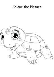 Free printable tortoise coloring pages. Colour The Picture Tortoise Coloring Pages Worksheets For Kindergarten First Preschool Grade Art And Craft Worksheets Schoolmykids Com