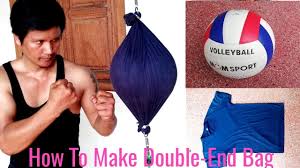 How to install a professional double end bag for your gym or home. How To Make Double End Bag For Boxing At Home Make By Wolley Ball T Shirt Youtube