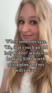 Yes, Grandma has a cart full of thread and rage 💅🧵 What “harmless”  comment gets you screaming inside? 👀 #crossstitchtok #stitcherpetpeeves  #makerhumor #fiberartsfun #fyp #crafttok #slowcrafting ...