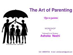 Let her create in her own way at her own pace. Art Of Parenting Tips To Parents Workshop By Ashoka Nashi