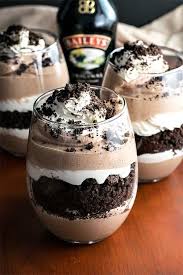19 Mind Blowing Ways To Use Baileys Irish Cream Decadent Chocolate Desserts Parfait Recipes Food