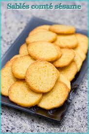 Sables Comte Sesame Recette En 2020 Recette Petit Sable Biscuits Aperitifs Recette Biscuit Sable