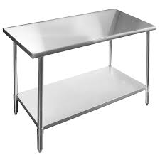 Cooked, prepped food, dishwasher, bus tables, greet customers, placed orders, handled cash. Amazon Com Work Table Food Prep Worktable Restaurant Supply Stainless Steel 14 X 48 Industrial Scientific