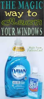 The Magic Way To Clean Your Windows Best Way Ever To Clean Windows No Drying Needed And You Have No Spots O Cleaning Cleaning Hacks Household Cleaning Tips