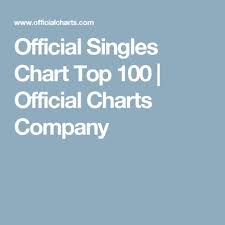 official singles chart top 100 official charts company