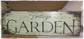Cottage Vintage Garden Sign Garden Signs Vintage Garden Garden Style Decorating
