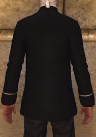 Gakuran jacket with standing collar, black (Back) | Sephora's Closet II  (Archived)