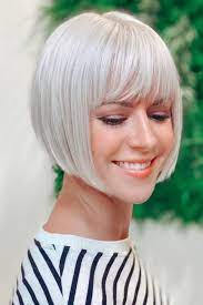 15 Hottest Short Bob With Bangs You Ll See In 2021 Bob Haircut For Fine Hair Bob With Bangs Short Bobs With Bangs