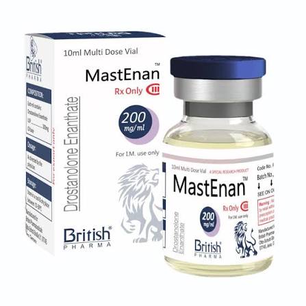 MastEnan 200 Drostanolone Enanthate 200 Mg British Pharma 10 ML at ₹ 5000/vial | Cortisone shots in Nagpur | ID: 2859142226073
