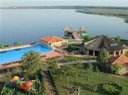 Pentru că vremea era destul de schimbătoare la începutul lunii iulie, nu am avut. Pensiunea Laguna Albastra Murighiol Romania