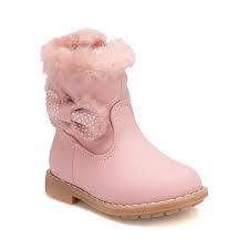 Pink Step Carmen Pembe Kiz Cocuk Bot Bot Ayakkabilar Kizlar