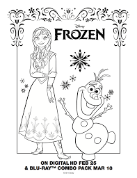 Dibujos Para Colorear Frozen Navidad