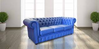 Shop for chester sofas, armchairs & footstools from our furniture & lights range at john lewis & partners. Blue Chester Vintage Style Sofa 3 Seater Sofa Designersofas4u