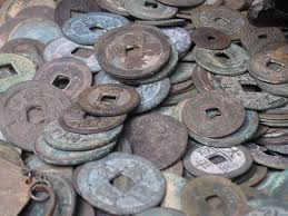 There is another feature which helps in determining whether a coin is original or not. Ancient Chinese Coinage Wikipedia