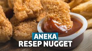 Yuk sesekali roti bakpaonya dibikin hanburger dengan diberi isi suwiran ayam yang dimasak dengan citarasa manis gurih ini. Resep Membuat Nugget Dengan Varian Rasa Yang Berbeda
