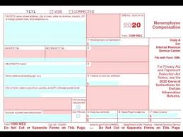 If you cannot get this form corrected, attach an explanation to your tax return and report your information correctly. Form 1099 Nec How To Fill Out This New Form Youtube
