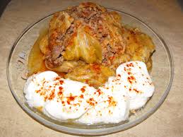Dolma And Yogurt Albanian Cuisine Food Food Drink