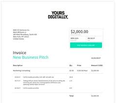 Invoice Template Free Example And Co