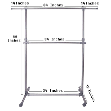 Unboxing standing hanger / gantungan berdiri & cara memasangnya. Kuber Industries Stainless Steel Adjustable Clad Clothes Rack Cloth Hanger Stand Silver Ctktc3660