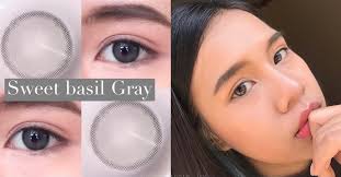 Instock~ sweet basil gray~ Diameter 14.20 mm effect 15 mm Degree 00 Useable  1 month ‼️ 1 pair $12 2 pairs $22 3 pairs $35 free 1 5 pairs $50 free 1 ‼️
