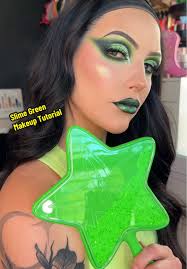 Slime Green Makeup Tutorial Inspired by Jeffree Star