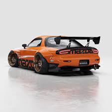 Mazda rx7 tokyo drift autos. Mazda Rx 7 Shows Classic Tokyo Drift Livery In Radical Widebody Rendering Autoevolution
