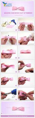 Making Hair Bows Out Of Ribbon Diy Baby Bows Diy Hair Accessories Flower Hair Accessories