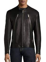 Maison Margiela Five Zip Leather Jacket Maisonmargiela Cloth Jacket Zipped Leather Jacket Leather Jacket Leather Jacket Black