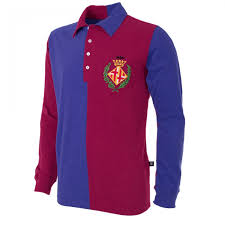 Maillot Ancien Fc Barcelone 1899 Sous Licence Officielle Retrofootball
