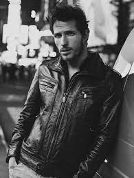 Leather Jacket Raul Exposito Spanish Model Leather Jacket Men Men Photoshoot Leather Jacket