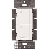 Lutron,PD-5ANS-WH-R, Caseta Wireless Single-Pole/3-Way White Smart with LED Light Switch,M79071