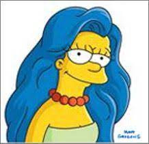 Blue Cartoon Blue Hair Cartoon