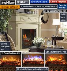 Forced fan fireplaces are best for areas around 400 square feet, while infrared quartz units are best suited for rooms around 1,000 square feet. Reviews What S The Most Realistic Electric Fireplace Beautiful Fireplaces