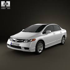 3d Model Of Honda Civic Sedan 2009 Honda Accord Honda Civic Sedan Civic Sedan