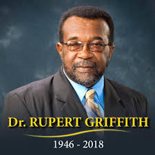 Former Member of Parliament, Government Minister, Speaker of the House of  Representatives and member of the United National Congress Dr Rupert  Griffith, died this afternoon around 6pm, after ailing for some time. #