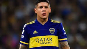 Tarjeta bbva xeneize 20% de descuento en cuotas sociales. Marcos Rojo Firmo El Contrato Y Hoy Sera Presentado En Boca Juniors Telefe Noticias