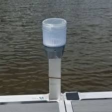 This energy is stored in a small battery. Solar Dock Light Square Fwm Docks Ez Dock Northeast