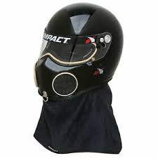 Details About Impact Racing Large Black Nitro Helmet P N 18015510