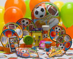 Our sports party plans offer hundreds of free sports theme party ideas. Ultimate Sports Birthday Theme Parties