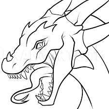 Dragon coloring sheets are a great tool to introduce your kids to this legendary creature. How To Draw A Dragon Realistic Dragon Step By Step Drawing Guide By Dawn Dragoart Com