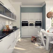 white cabinets throughout modern