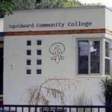 Squidward community college (scc) is devoted to excellence in teaching, learning, and vaping, and to developing artists in many disciplines who make a difference globally. Reactions A Twitteren Squidward Community College