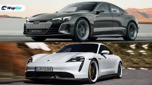 Mažos vaizdo kameros projektuoja galinį vaizdą viduje į septynių colių oled ekranus. Is The Audi E Tron Gt Just A Porsche Taycan With A Different Body Wapcar