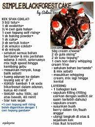 Resepi blackforest cake ini lagi banyak kita sepahkan coklat lagi jelas forest nya nanti. Pin On Airtangan Azlina Ina