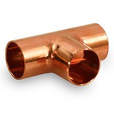 Everflow Copper Tee Fitting with Solder Cups 1/2'' CCTE0012 ...